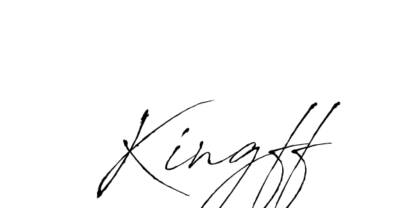 Also You can easily find your signature by using the search form. We will create Kingff name handwritten signature images for you free of cost using Antro_Vectra sign style. Kingff signature style 6 images and pictures png