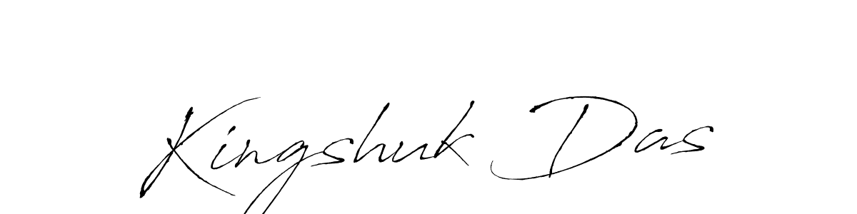 How to make Kingshuk Das name signature. Use Antro_Vectra style for creating short signs online. This is the latest handwritten sign. Kingshuk Das signature style 6 images and pictures png