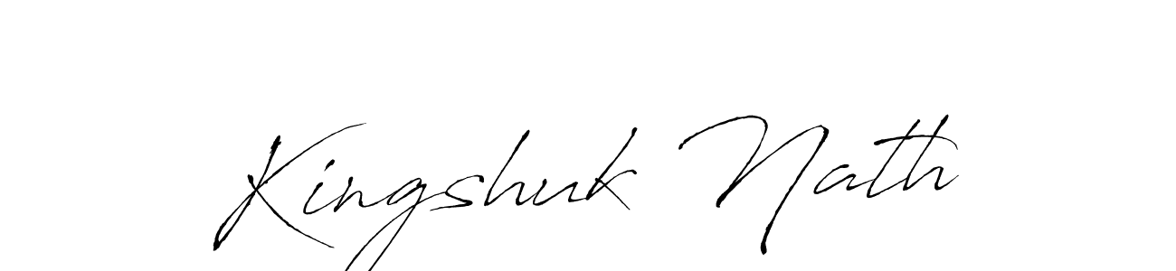 Once you've used our free online signature maker to create your best signature Antro_Vectra style, it's time to enjoy all of the benefits that Kingshuk Nath name signing documents. Kingshuk Nath signature style 6 images and pictures png