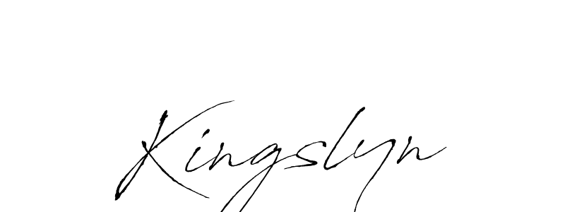 if you are searching for the best signature style for your name Kingslyn. so please give up your signature search. here we have designed multiple signature styles  using Antro_Vectra. Kingslyn signature style 6 images and pictures png