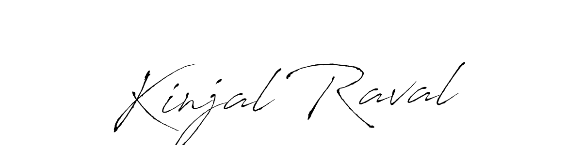 Also we have Kinjal Raval name is the best signature style. Create professional handwritten signature collection using Antro_Vectra autograph style. Kinjal Raval signature style 6 images and pictures png