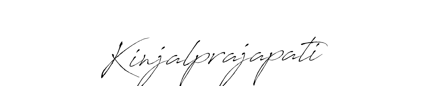 How to Draw Kinjalprajapati signature style? Antro_Vectra is a latest design signature styles for name Kinjalprajapati. Kinjalprajapati signature style 6 images and pictures png