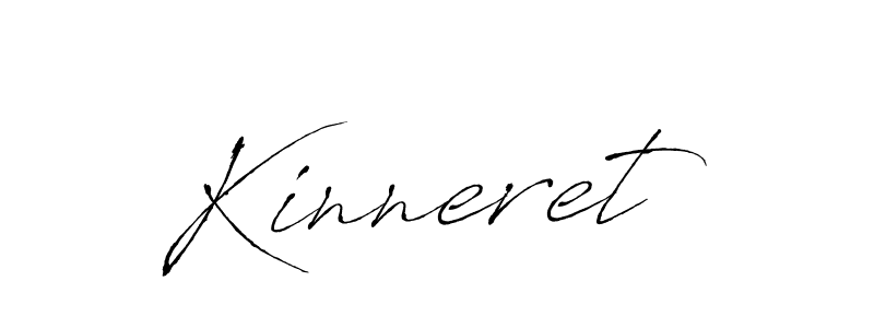 Design your own signature with our free online signature maker. With this signature software, you can create a handwritten (Antro_Vectra) signature for name Kinneret. Kinneret signature style 6 images and pictures png