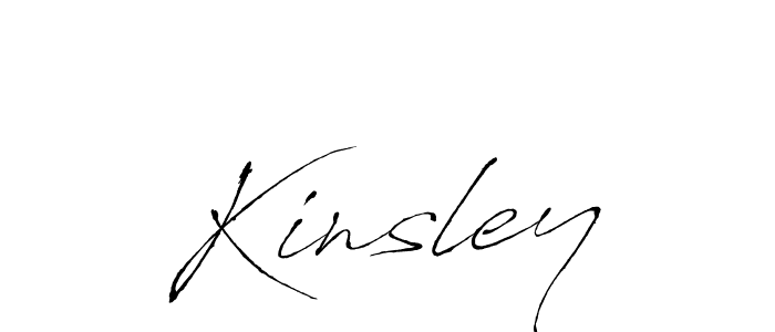 How to make Kinsley signature? Antro_Vectra is a professional autograph style. Create handwritten signature for Kinsley name. Kinsley signature style 6 images and pictures png