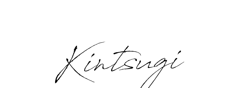 How to make Kintsugi signature? Antro_Vectra is a professional autograph style. Create handwritten signature for Kintsugi name. Kintsugi signature style 6 images and pictures png