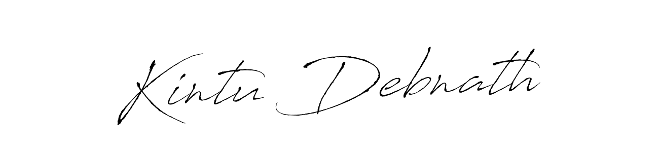 You can use this online signature creator to create a handwritten signature for the name Kintu Debnath. This is the best online autograph maker. Kintu Debnath signature style 6 images and pictures png