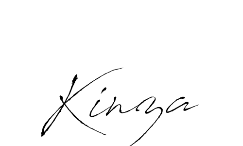 Also we have Kinza name is the best signature style. Create professional handwritten signature collection using Antro_Vectra autograph style. Kinza signature style 6 images and pictures png