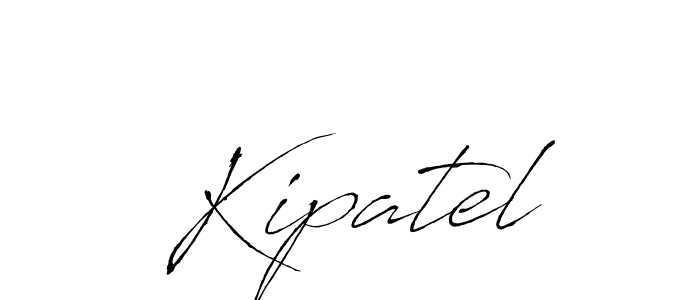 You should practise on your own different ways (Antro_Vectra) to write your name (Kipatel) in signature. don't let someone else do it for you. Kipatel signature style 6 images and pictures png