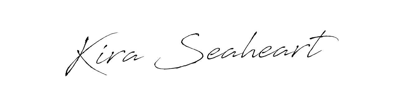 Once you've used our free online signature maker to create your best signature Antro_Vectra style, it's time to enjoy all of the benefits that Kira Seaheart name signing documents. Kira Seaheart signature style 6 images and pictures png