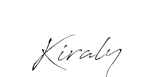 if you are searching for the best signature style for your name Kiraly. so please give up your signature search. here we have designed multiple signature styles  using Antro_Vectra. Kiraly signature style 6 images and pictures png