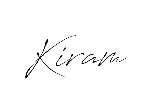 Also we have Kiram name is the best signature style. Create professional handwritten signature collection using Antro_Vectra autograph style. Kiram signature style 6 images and pictures png