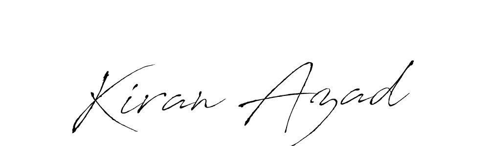 Antro_Vectra is a professional signature style that is perfect for those who want to add a touch of class to their signature. It is also a great choice for those who want to make their signature more unique. Get Kiran Azad name to fancy signature for free. Kiran Azad signature style 6 images and pictures png