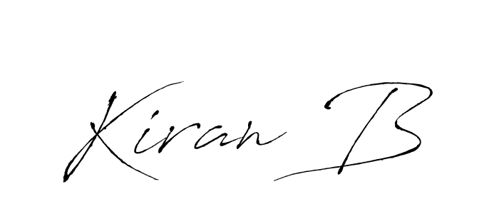 Make a beautiful signature design for name Kiran B. Use this online signature maker to create a handwritten signature for free. Kiran B signature style 6 images and pictures png