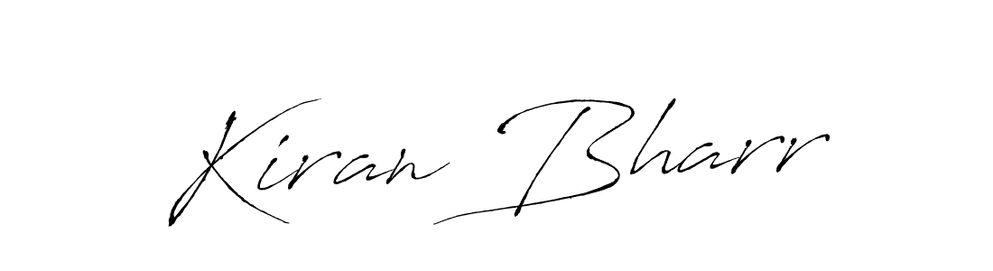 How to make Kiran Bharr name signature. Use Antro_Vectra style for creating short signs online. This is the latest handwritten sign. Kiran Bharr signature style 6 images and pictures png