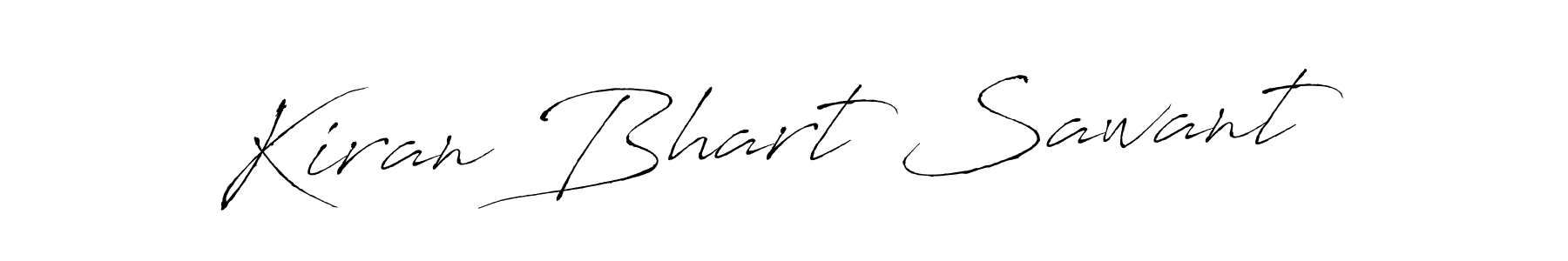 if you are searching for the best signature style for your name Kiran Bhart Sawant. so please give up your signature search. here we have designed multiple signature styles  using Antro_Vectra. Kiran Bhart Sawant signature style 6 images and pictures png