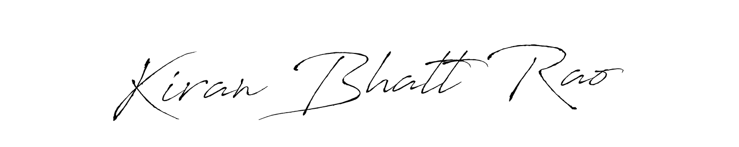 See photos of Kiran Bhatt Rao official signature by Spectra . Check more albums & portfolios. Read reviews & check more about Antro_Vectra font. Kiran Bhatt Rao signature style 6 images and pictures png