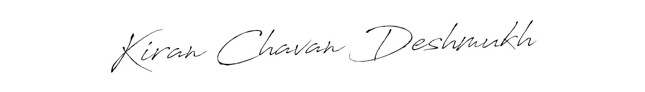 You can use this online signature creator to create a handwritten signature for the name Kiran Chavan Deshmukh. This is the best online autograph maker. Kiran Chavan Deshmukh signature style 6 images and pictures png