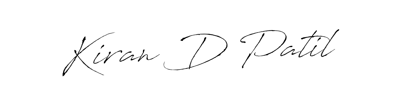 You can use this online signature creator to create a handwritten signature for the name Kiran D Patil. This is the best online autograph maker. Kiran D Patil signature style 6 images and pictures png