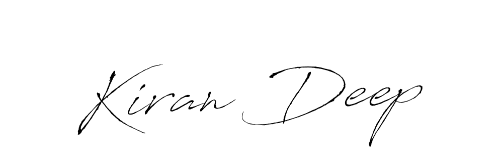 Also You can easily find your signature by using the search form. We will create Kiran Deep name handwritten signature images for you free of cost using Antro_Vectra sign style. Kiran Deep signature style 6 images and pictures png