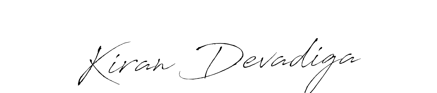 You can use this online signature creator to create a handwritten signature for the name Kiran Devadiga. This is the best online autograph maker. Kiran Devadiga signature style 6 images and pictures png