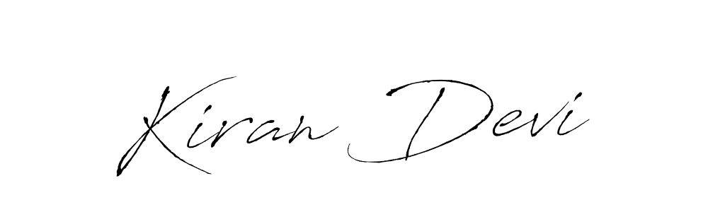 You should practise on your own different ways (Antro_Vectra) to write your name (Kiran Devi) in signature. don't let someone else do it for you. Kiran Devi signature style 6 images and pictures png