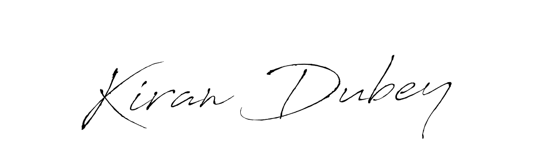 Also You can easily find your signature by using the search form. We will create Kiran Dubey name handwritten signature images for you free of cost using Antro_Vectra sign style. Kiran Dubey signature style 6 images and pictures png