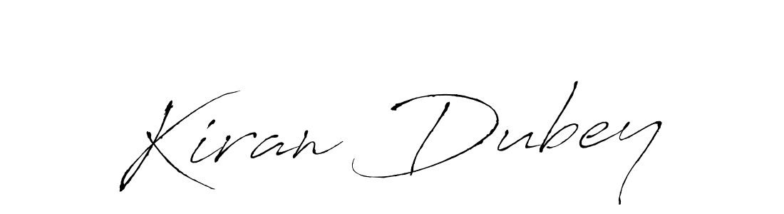 Similarly Antro_Vectra is the best handwritten signature design. Signature creator online .You can use it as an online autograph creator for name Kiran Dubey. Kiran Dubey signature style 6 images and pictures png