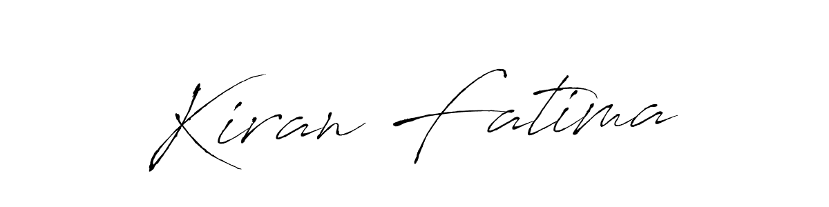 Also we have Kiran Fatima name is the best signature style. Create professional handwritten signature collection using Antro_Vectra autograph style. Kiran Fatima signature style 6 images and pictures png