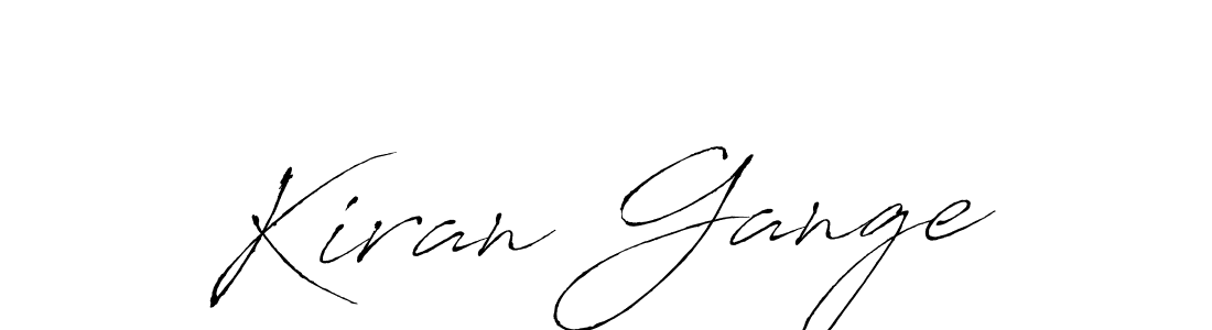 Antro_Vectra is a professional signature style that is perfect for those who want to add a touch of class to their signature. It is also a great choice for those who want to make their signature more unique. Get Kiran Gange name to fancy signature for free. Kiran Gange signature style 6 images and pictures png