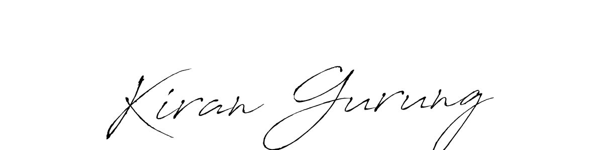 if you are searching for the best signature style for your name Kiran Gurung. so please give up your signature search. here we have designed multiple signature styles  using Antro_Vectra. Kiran Gurung signature style 6 images and pictures png