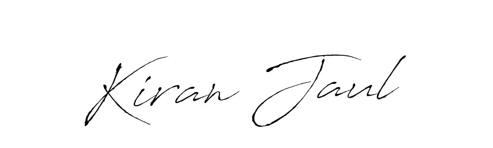 You can use this online signature creator to create a handwritten signature for the name Kiran Jaul. This is the best online autograph maker. Kiran Jaul signature style 6 images and pictures png