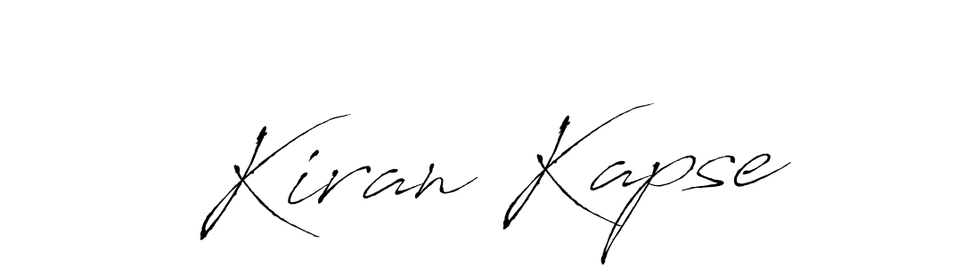 Make a beautiful signature design for name Kiran Kapse. Use this online signature maker to create a handwritten signature for free. Kiran Kapse signature style 6 images and pictures png