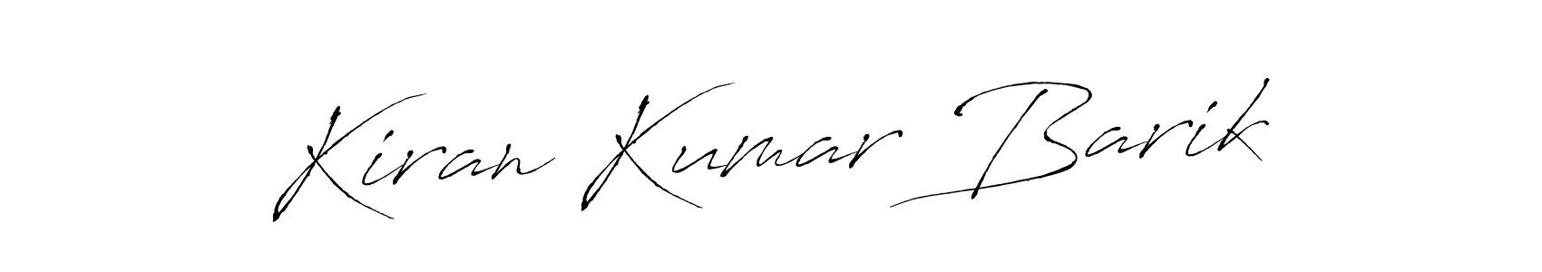 Also we have Kiran Kumar Barik name is the best signature style. Create professional handwritten signature collection using Antro_Vectra autograph style. Kiran Kumar Barik signature style 6 images and pictures png