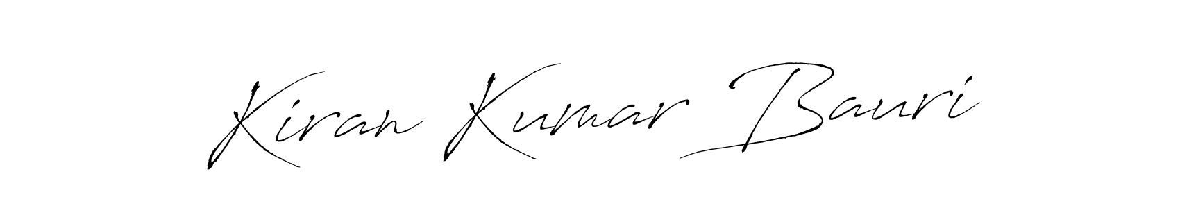 Design your own signature with our free online signature maker. With this signature software, you can create a handwritten (Antro_Vectra) signature for name Kiran Kumar Bauri. Kiran Kumar Bauri signature style 6 images and pictures png