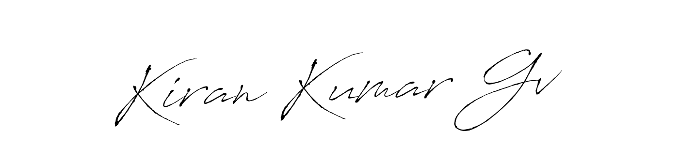 It looks lik you need a new signature style for name Kiran Kumar Gv. Design unique handwritten (Antro_Vectra) signature with our free signature maker in just a few clicks. Kiran Kumar Gv signature style 6 images and pictures png