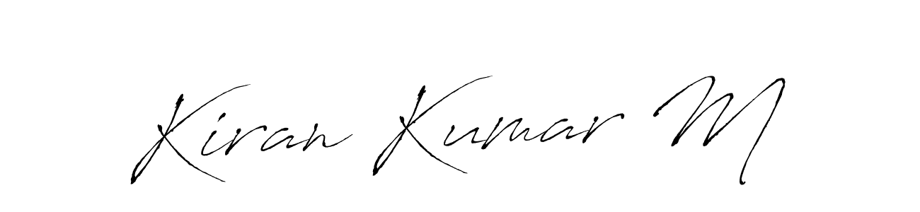 Make a beautiful signature design for name Kiran Kumar M. Use this online signature maker to create a handwritten signature for free. Kiran Kumar M signature style 6 images and pictures png