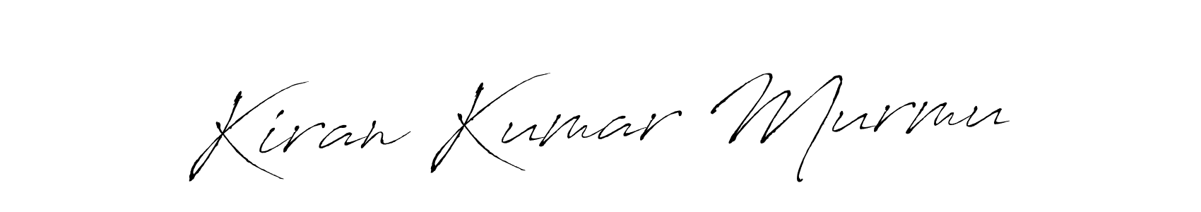 How to make Kiran Kumar Murmu name signature. Use Antro_Vectra style for creating short signs online. This is the latest handwritten sign. Kiran Kumar Murmu signature style 6 images and pictures png