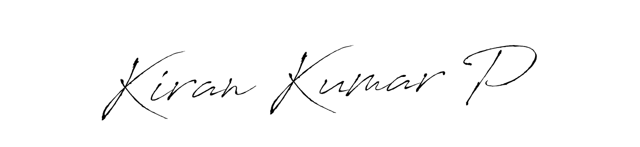 Antro_Vectra is a professional signature style that is perfect for those who want to add a touch of class to their signature. It is also a great choice for those who want to make their signature more unique. Get Kiran Kumar P name to fancy signature for free. Kiran Kumar P signature style 6 images and pictures png