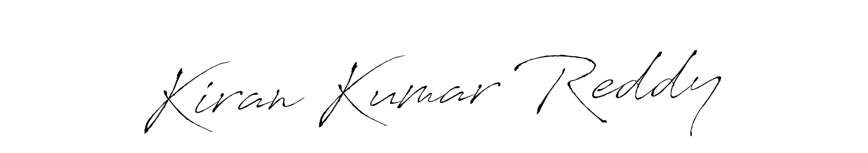 How to make Kiran Kumar Reddy signature? Antro_Vectra is a professional autograph style. Create handwritten signature for Kiran Kumar Reddy name. Kiran Kumar Reddy signature style 6 images and pictures png