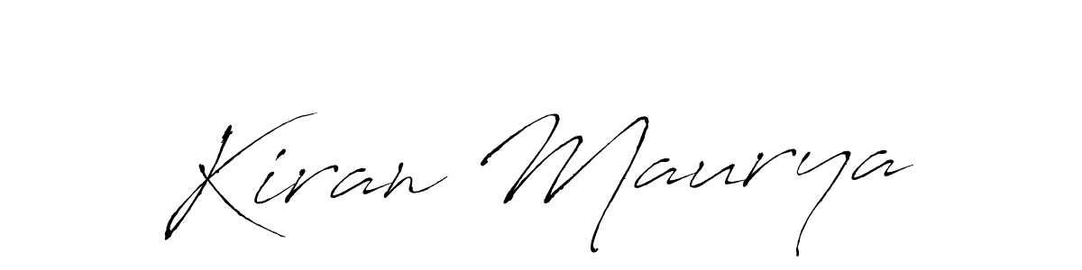 Similarly Antro_Vectra is the best handwritten signature design. Signature creator online .You can use it as an online autograph creator for name Kiran Maurya. Kiran Maurya signature style 6 images and pictures png