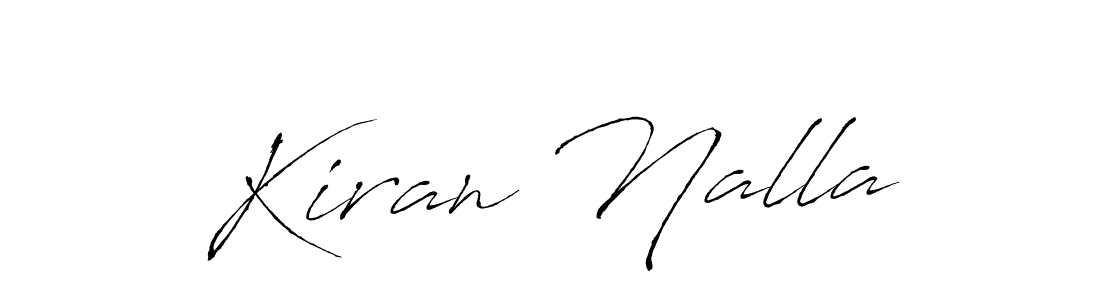 Also You can easily find your signature by using the search form. We will create Kiran Nalla name handwritten signature images for you free of cost using Antro_Vectra sign style. Kiran Nalla signature style 6 images and pictures png