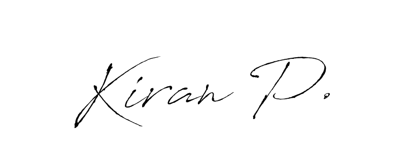 How to Draw Kiran P. signature style? Antro_Vectra is a latest design signature styles for name Kiran P.. Kiran P. signature style 6 images and pictures png