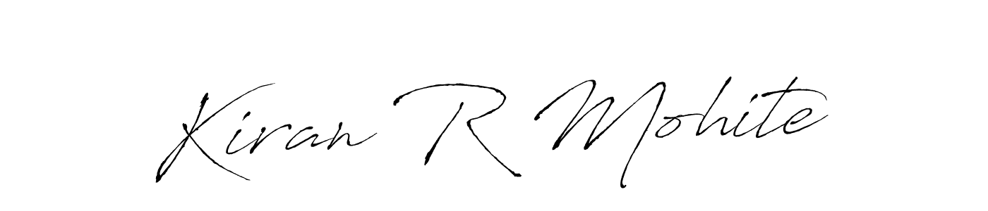 Make a beautiful signature design for name Kiran R Mohite. Use this online signature maker to create a handwritten signature for free. Kiran R Mohite signature style 6 images and pictures png