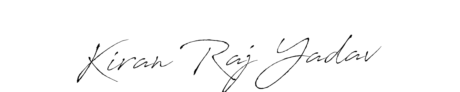 This is the best signature style for the Kiran Raj Yadav name. Also you like these signature font (Antro_Vectra). Mix name signature. Kiran Raj Yadav signature style 6 images and pictures png