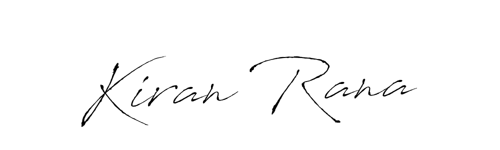 How to make Kiran Rana signature? Antro_Vectra is a professional autograph style. Create handwritten signature for Kiran Rana name. Kiran Rana signature style 6 images and pictures png