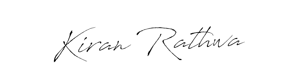It looks lik you need a new signature style for name Kiran Rathwa. Design unique handwritten (Antro_Vectra) signature with our free signature maker in just a few clicks. Kiran Rathwa signature style 6 images and pictures png