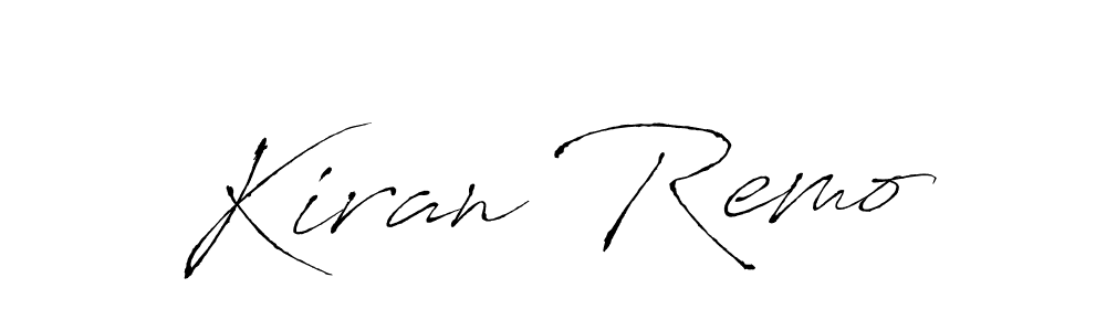 How to Draw Kiran Remo signature style? Antro_Vectra is a latest design signature styles for name Kiran Remo. Kiran Remo signature style 6 images and pictures png