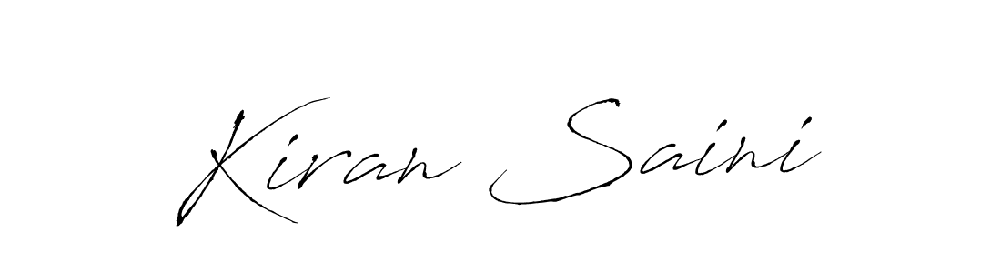 Make a short Kiran Saini signature style. Manage your documents anywhere anytime using Antro_Vectra. Create and add eSignatures, submit forms, share and send files easily. Kiran Saini signature style 6 images and pictures png