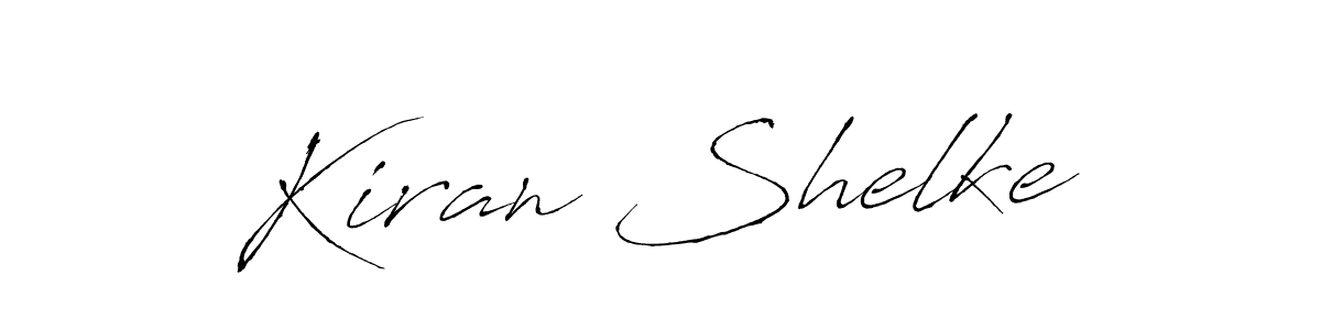 Kiran Shelke stylish signature style. Best Handwritten Sign (Antro_Vectra) for my name. Handwritten Signature Collection Ideas for my name Kiran Shelke. Kiran Shelke signature style 6 images and pictures png