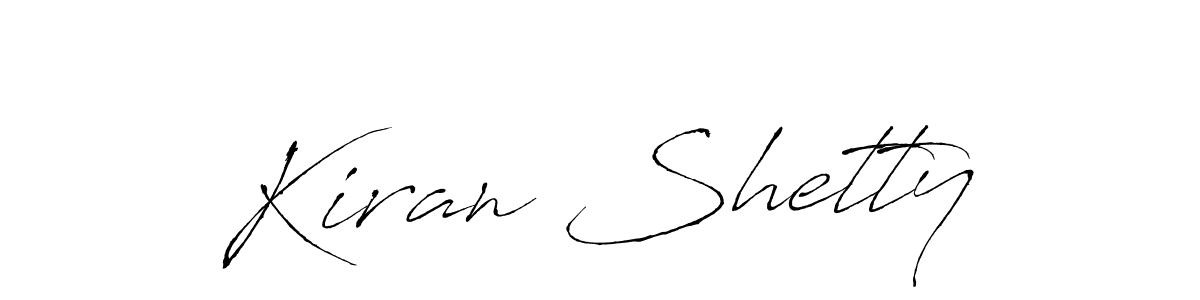 if you are searching for the best signature style for your name Kiran Shetty. so please give up your signature search. here we have designed multiple signature styles  using Antro_Vectra. Kiran Shetty signature style 6 images and pictures png